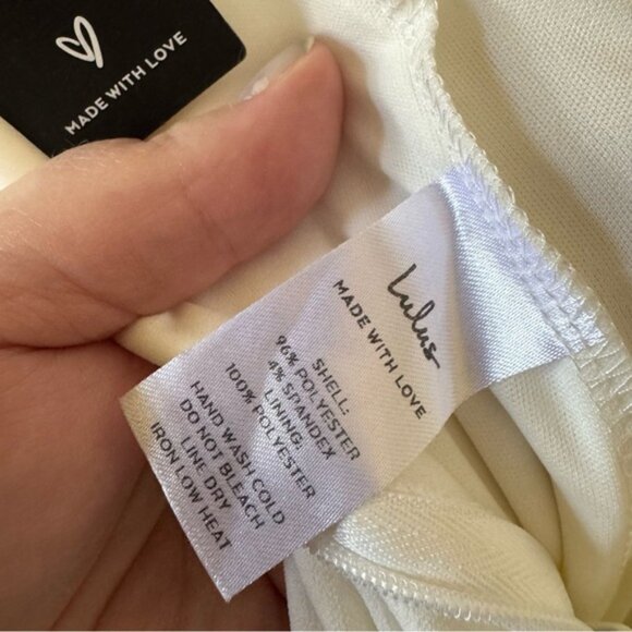 Lulus | Power of Love White Strapless Jumpsuit - Picture 7 of 7